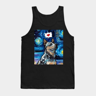 Blue Heeler Love Tank Top